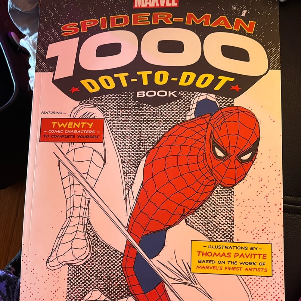 Spider man activity book